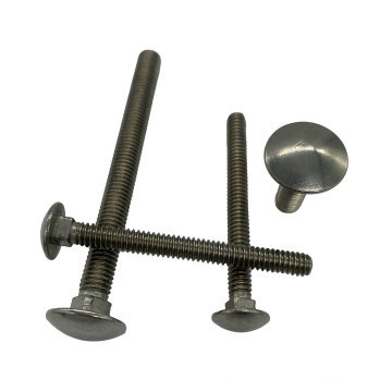 Square Neck Mushroom Head Set Screws Bolts Iron and Steel High Quality Grade 4.8 8.8 DIN Cheese for Mechanical Equipment 4.8/8.8